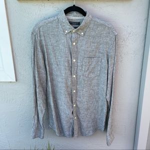 Banana Republic . linen button-up